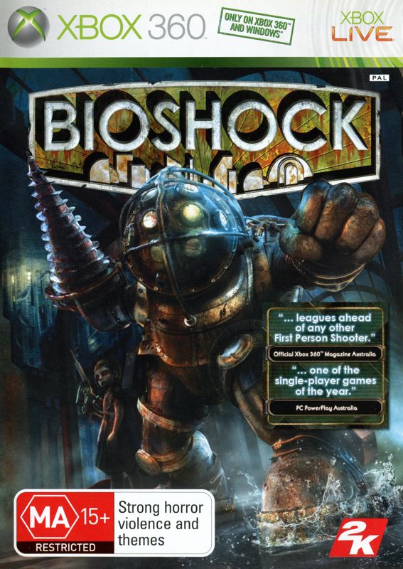 Front Cover for BioShock (Xbox 360)