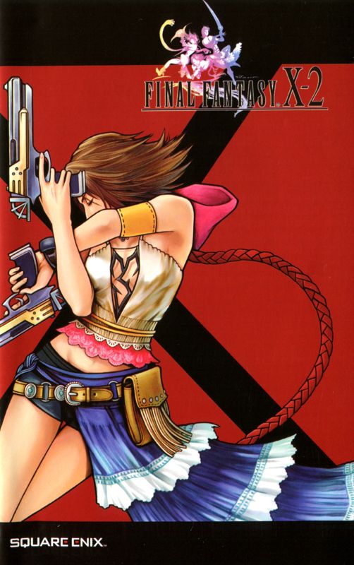 Manual for Final Fantasy X-2 (PlayStation 2): Front