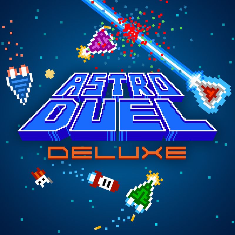 Front Cover for Astro Duel: Deluxe (Nintendo Switch) (download release)