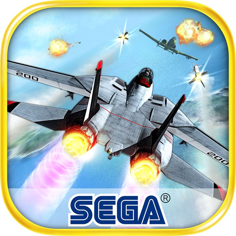 Front Cover for After Burner: Climax (iPad and iPhone): Sega Forever release