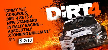 Front Cover for DiRT 4 (Linux and Macintosh and Windows) (Steam release): 2nd version