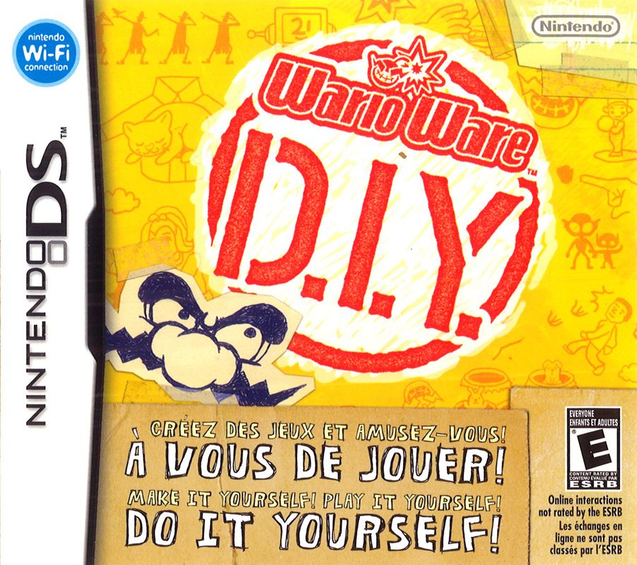 Front Cover for WarioWare: D.I.Y. (Nintendo DS)