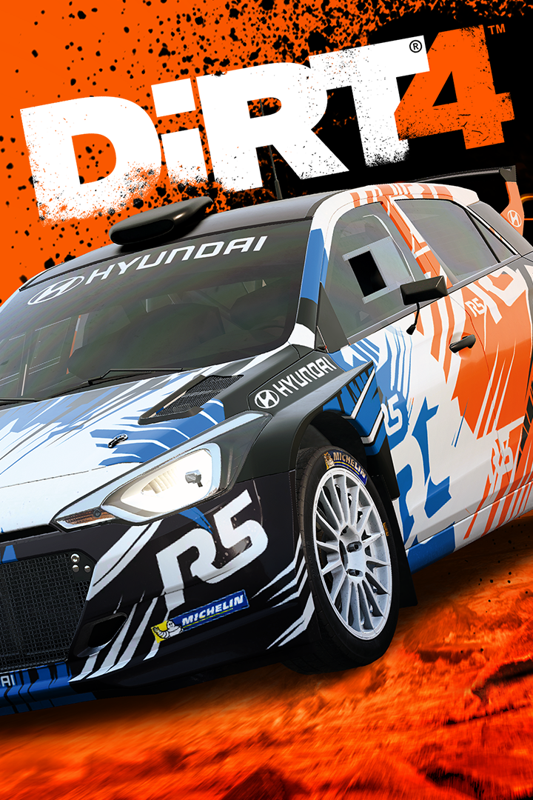 Front Cover for DiRT 4: Hyundai R5 Rally Car (Xbox One) (download release)