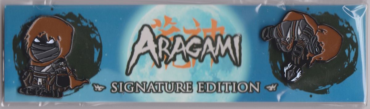 Extras for Aragami: Shadow Edition (Signature Edition) (Nintendo Switch) (Sleeved Box): Enamel Pin Set