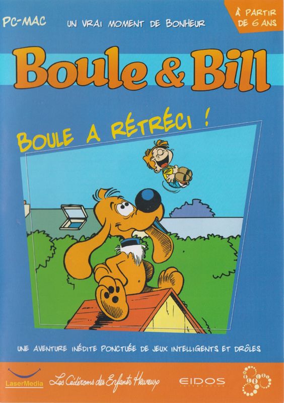 Other for Boule & Bill: Boule a rétréci ! (Macintosh and Windows): Keep Case - Front
