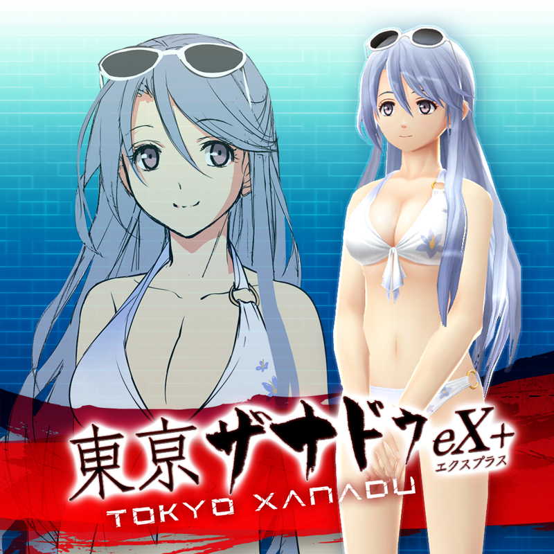 Front Cover for Tokyo Xanadu eX+: Summer Swimwear Set - Mitsuki (PlayStation 4) (download release)