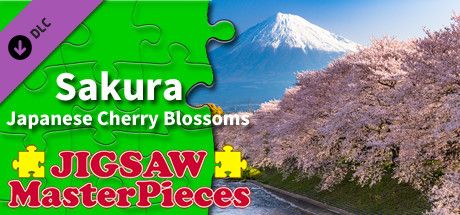Front Cover for Jigsaw Masterpieces: Sakura - Japanese Cherry Blossoms - (Macintosh and Windows) (Steam release)