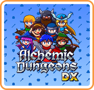 Front Cover for Alchemic Dungeons DX (Nintendo Switch) (download release): 1st version