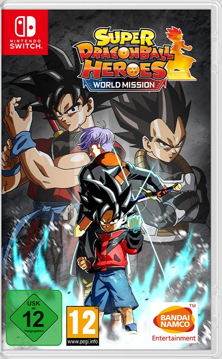 Front Cover for Super Dragon Ball Heroes: World Mission (Nintendo Switch) (download release)