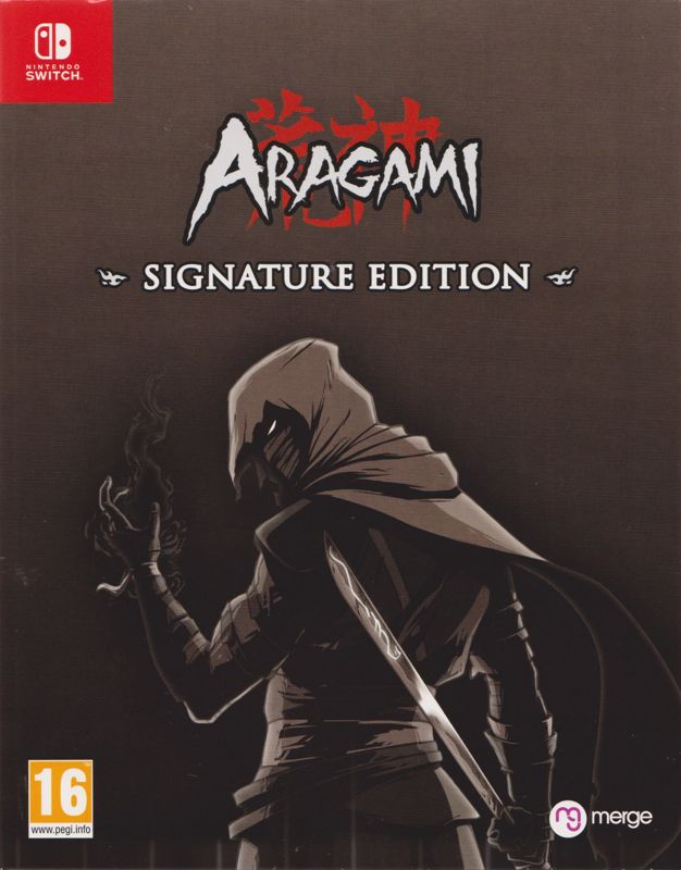 Front Cover for Aragami: Shadow Edition (Signature Edition) (Nintendo Switch) (Sleeved Box)