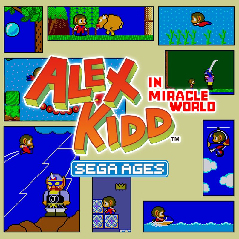 Front Cover for Alex Kidd in Miracle World (Nintendo Switch) (download release)