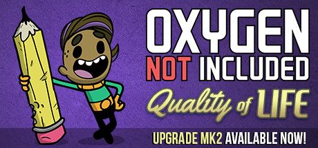 Front Cover for Oxygen Not Included (Linux and Macintosh and Windows) (Steam release): Quality of Life Upgrade Mk 2 Available Now!
