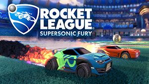 Front Cover for Rocket League: Supersonic Fury (Nintendo Switch) (download release)