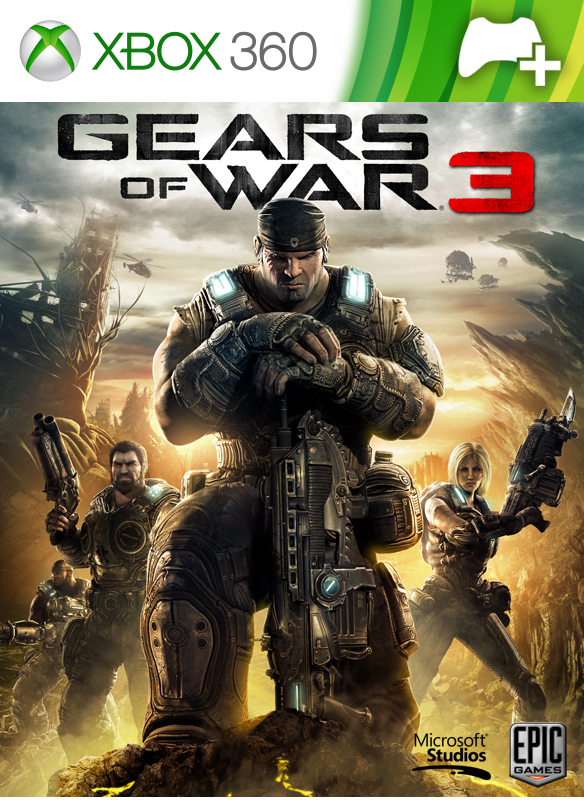 Front Cover for Gears of War 3: Weapon Skin Bundle - Jungle Digital Camo Set (Xbox 360) (Xbox One backward compatibility release)