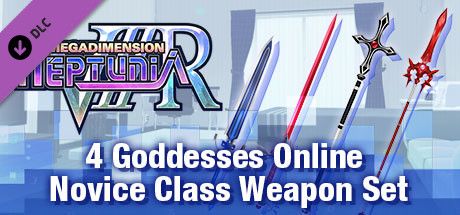 Front Cover for Megadimension Neptunia VIIR: 4 Goddesses Online - Novice Class Weapon Set (Windows) (Steam release)