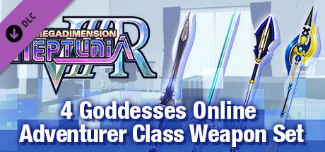 Front Cover for Megadimension Neptunia VIIR: 4 Goddesses Online - Adventurer Class Weapon Set (Windows) (Steam release)