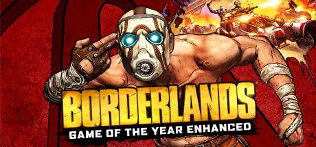 Front Cover for Borderlands: Game of the Year Enhanced (Windows) (Steam release)