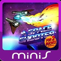 Front Cover for A Space Shooter for 2 Bucks! (PS Vita and PSP and PlayStation 3) (download release)