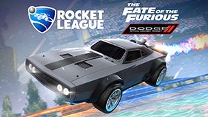 Front Cover for Rocket League: The Fate of the Furious Ice Charger (Nintendo Switch) (download release)