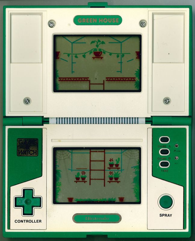 Hardware for Game & Watch Multi Screen: Green House (Dedicated handheld): Inside