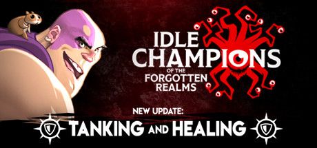 Front Cover for Idle Champions of the Forgotten Realms (Macintosh and Windows) (Steam release): Tanking and Healing Update Cover Art