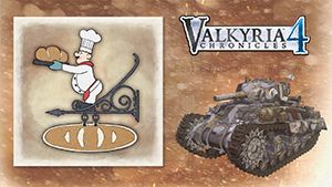 Front Cover for Valkyria Chronicles 4: Tank Decal - Bakery (Nintendo Switch) (download release)