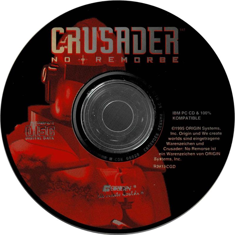 Media for Crusader: No Remorse (DOS) (Alternate release withe correct USK 18 Sticker)