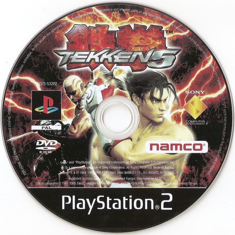 Media for Tekken 5 (PlayStation 2)