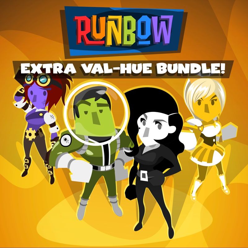 Front Cover for Runbow: Extra Val-Hue Bundle (PlayStation 4) (download release)