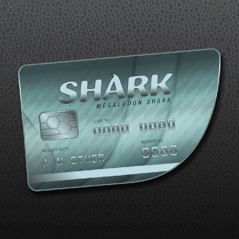 Front Cover for Grand Theft Auto V: Megalodon Shark Cash Card (PlayStation 4) (download release)
