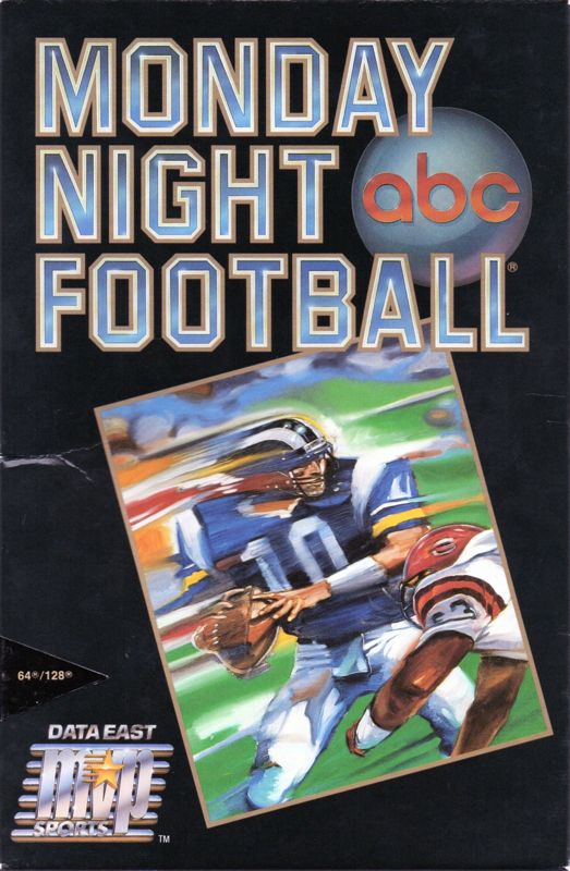Front Cover for ABC Monday Night Football (Commodore 64)