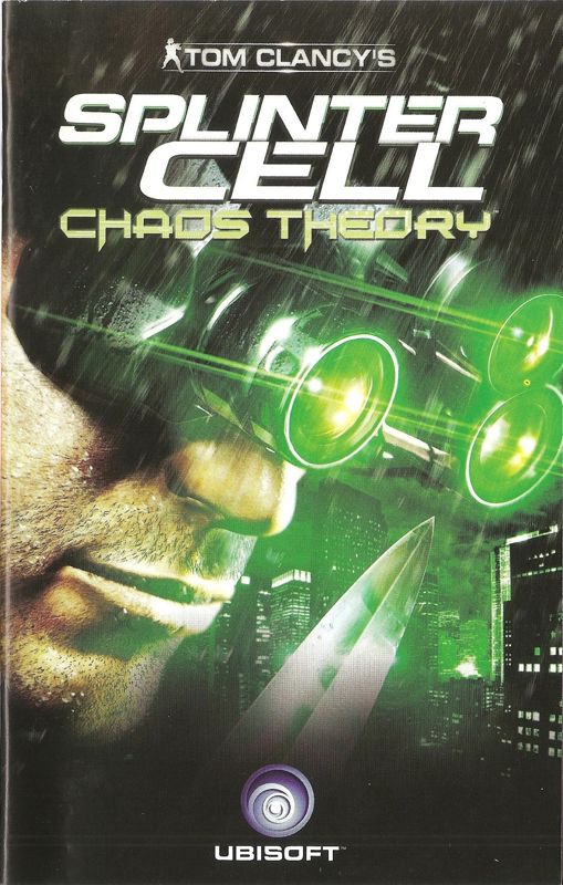 ArtStation - Splinter Cell: Chaos Theory Cover Redesign