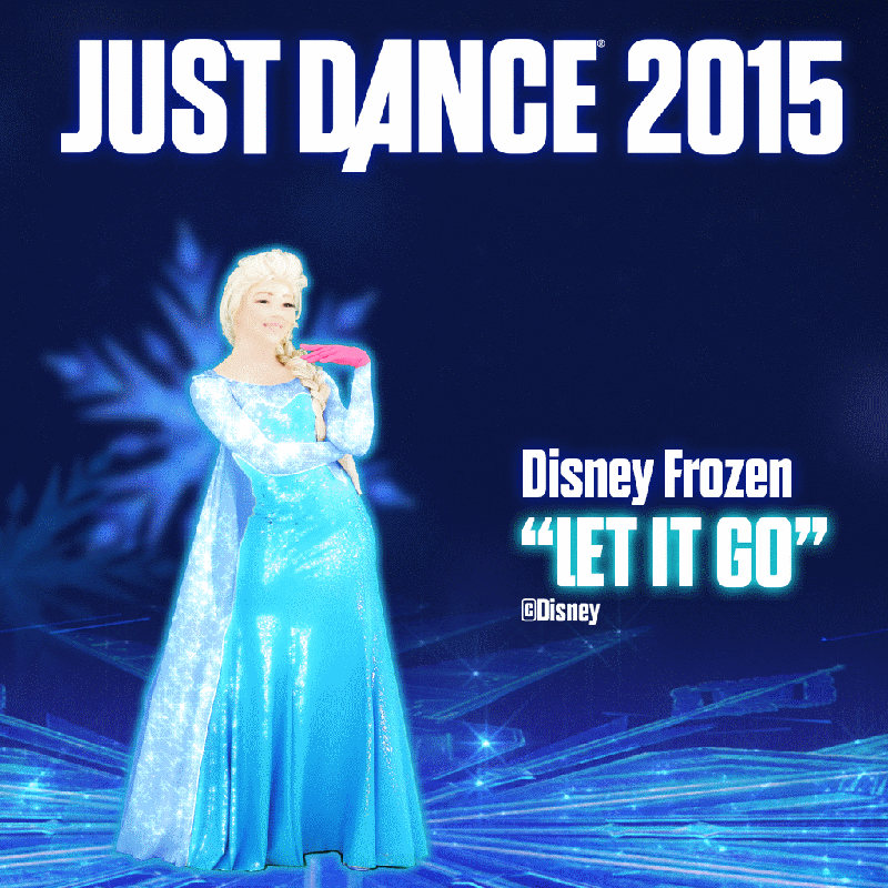 carrera Albardilla web Just Dance 2015: Disney Frozen - "Let It Go" (2015) - MobyGames