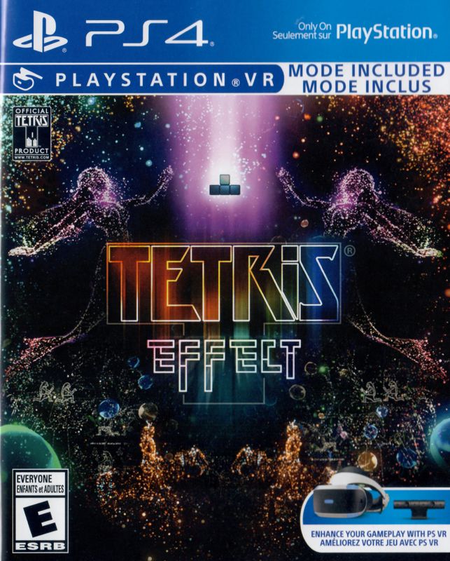 Front Cover for Tetris Effect (PlayStation 4)