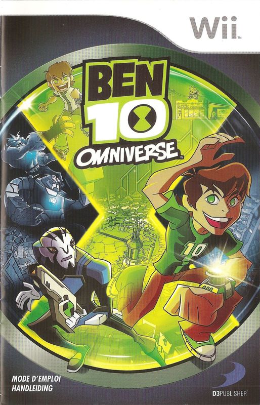 Manual for Ben 10: Omniverse (Wii): Front