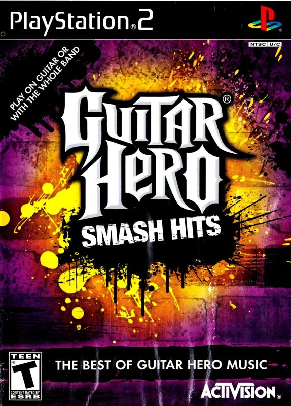 In Stock Now!) Guitar Hero Smash Hits Guitar Game for PS2 + 2 x