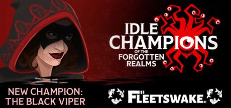 Front Cover for Idle Champions of the Forgotten Realms (Macintosh and Windows) (Steam release): Champion: The Black Viper Cover Art