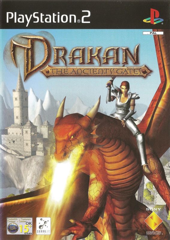 Front Cover for Drakan: The Ancients' Gates (PlayStation 2)