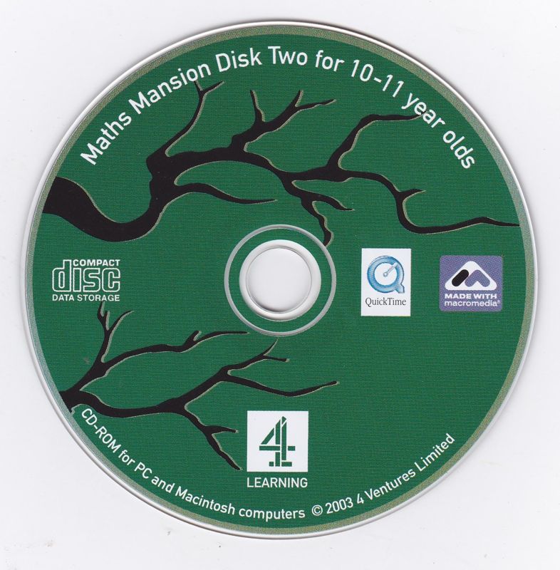 Media for Maths Mansion: Disk Two (Macintosh and Windows)