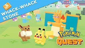 Front Cover for Pokémon Quest: Whack-Whack Stone (Nintendo Switch) (download release)