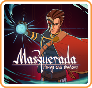 Front Cover for Masquerada: Songs and Shadows (Nintendo Switch) (download release): 1st version