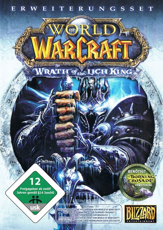 Other for World of WarCraft: Wrath of the Lich King (Macintosh and Windows): Keep Case - Front