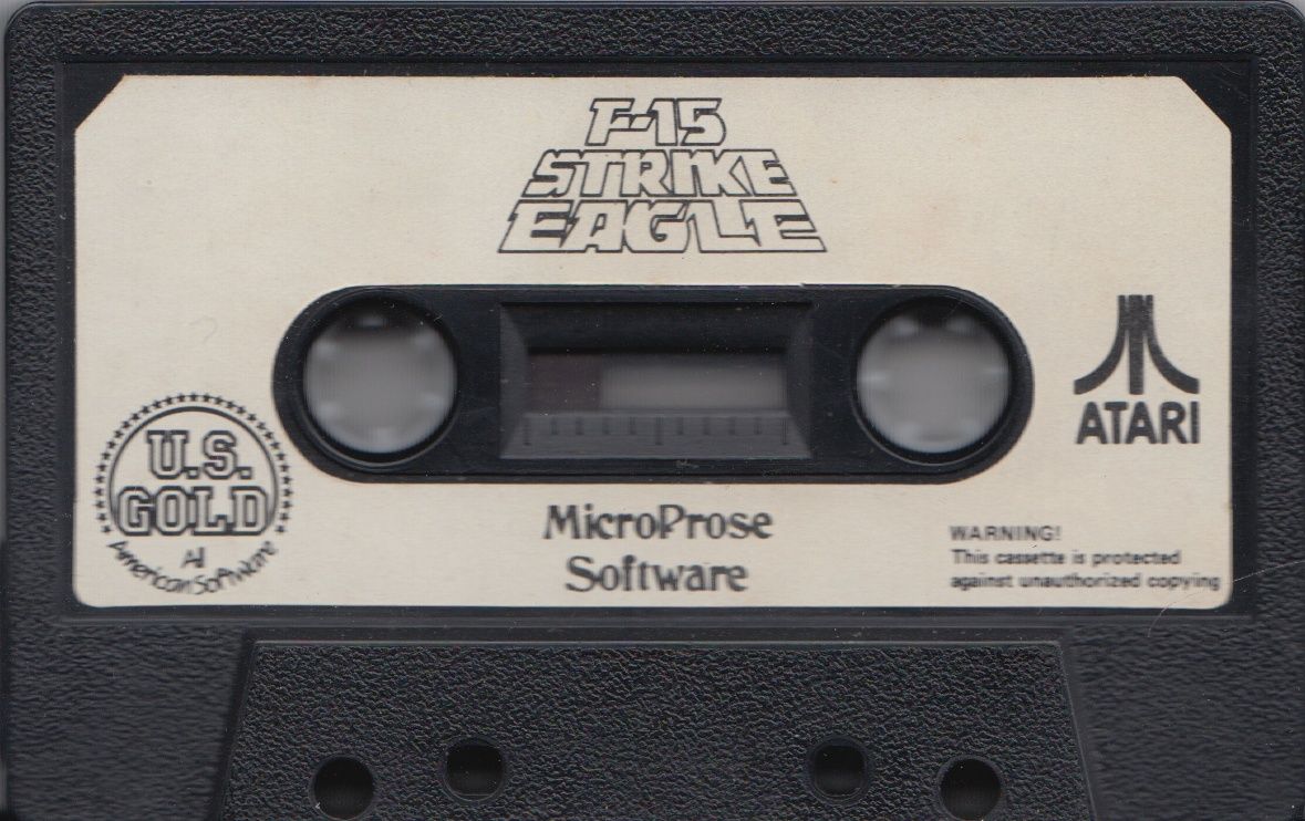 Media for F-15 Strike Eagle (Atari 8-bit)