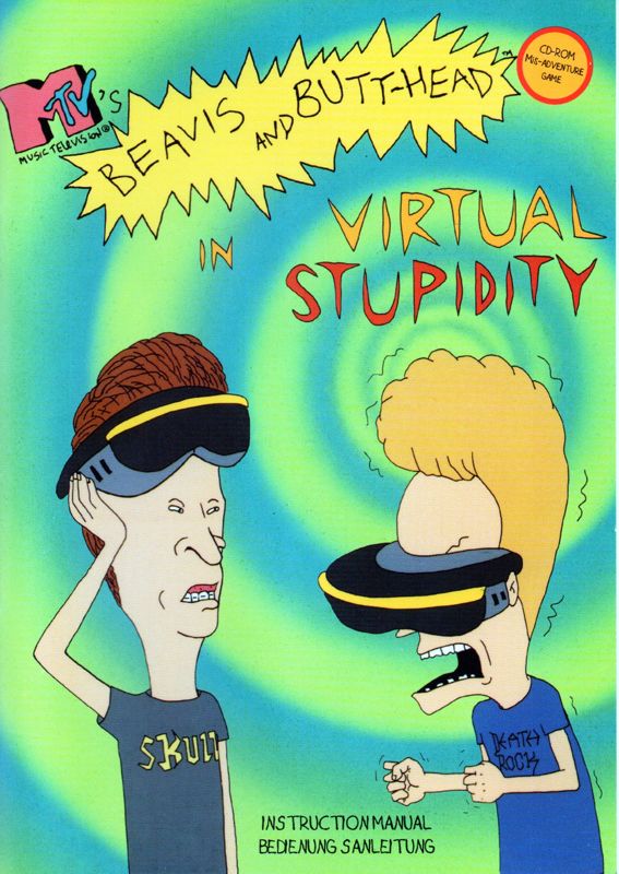 Manual for MTV's Beavis and Butt-Head in Virtual Stupidity (Windows): Front