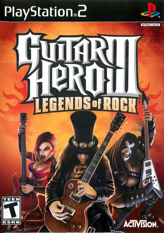 Front Cover for Guitar Hero III: Legends of Rock (PlayStation 2) (Bundle release)