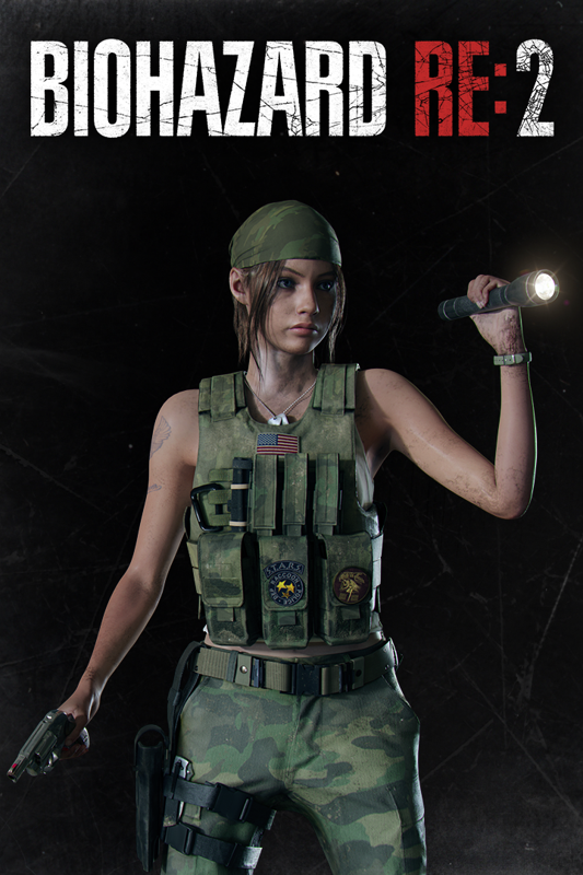 Front Cover for Resident Evil 2: Claire Costume - Military (Xbox One) (download release)