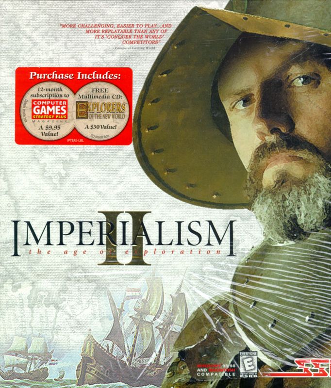 Front Cover for Imperialism II: The Age of Exploration (Macintosh and Windows)