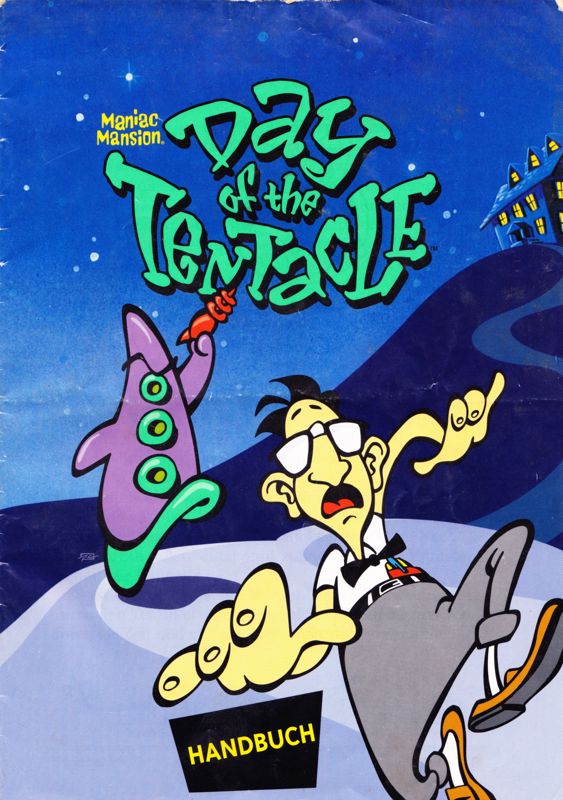 Maniac Mansion Day of the Tentacle cover or packaging material MobyGames
