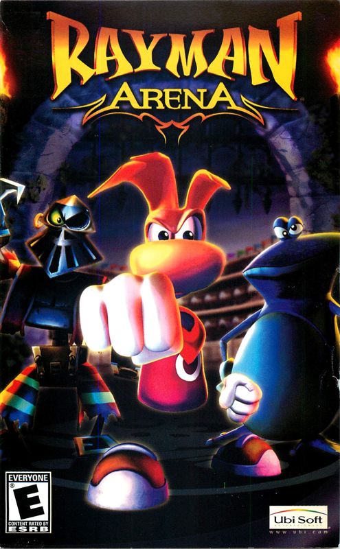 Manual for Rayman Arena (PlayStation 2): Front