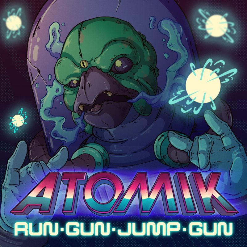 Front Cover for Atomik: RunGunJumpGun (Nintendo Switch) (download release)